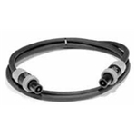 14 (2.5 mm²) and 16 Gauge (1.5 mm²) Cables, Speakon® Plugs